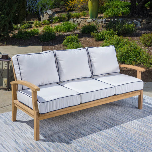 Covers Only Teak Sofa 3 Seats/3 Backs Replacement Outdoor Cushions